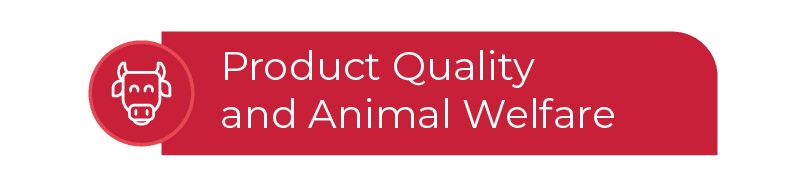 Qualidade do produto e bem-estar animal